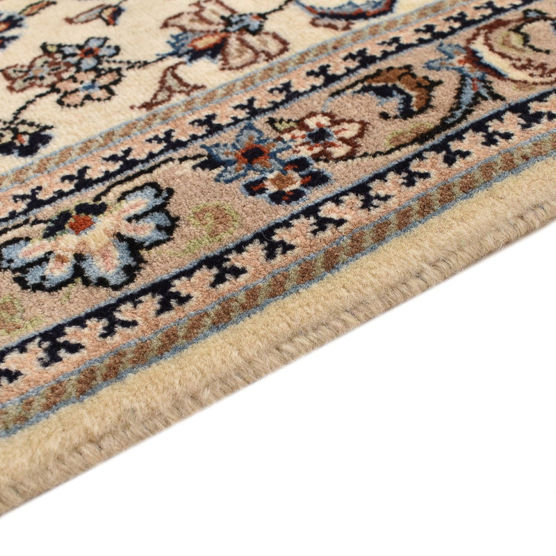 Løber Persisk tæppe - Keshan - 370 x 80 cm - beige