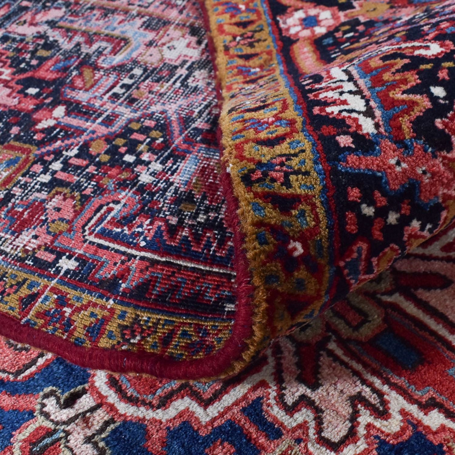 Persisk tæppe - Nomadisk - 415 x 305 cm - rød