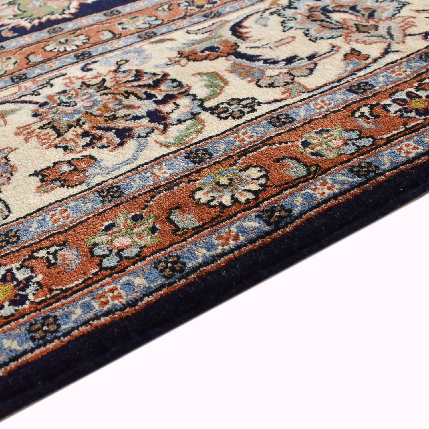 Persisk tæppe - Classic - Royal - 336 x 248 cm - mørkeblå