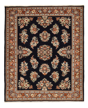 Persisk tæppe - Classic - 228 x 180 cm - mørkeblå