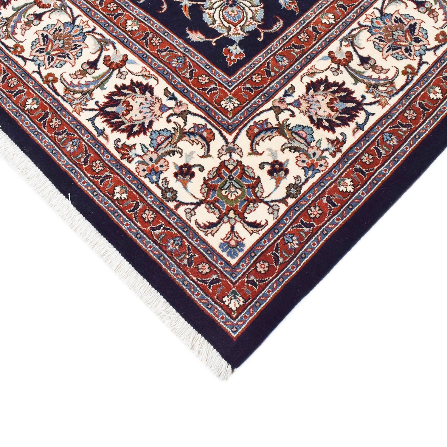 Persisk tæppe - Classic - Royal - 342 x 250 cm - mørkeblå