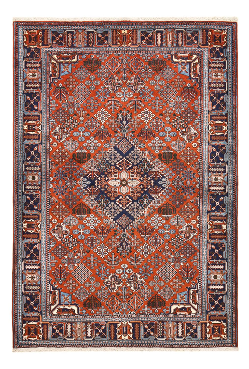 Persisk tæppe - Nomadisk - 255 x 170 cm - rød