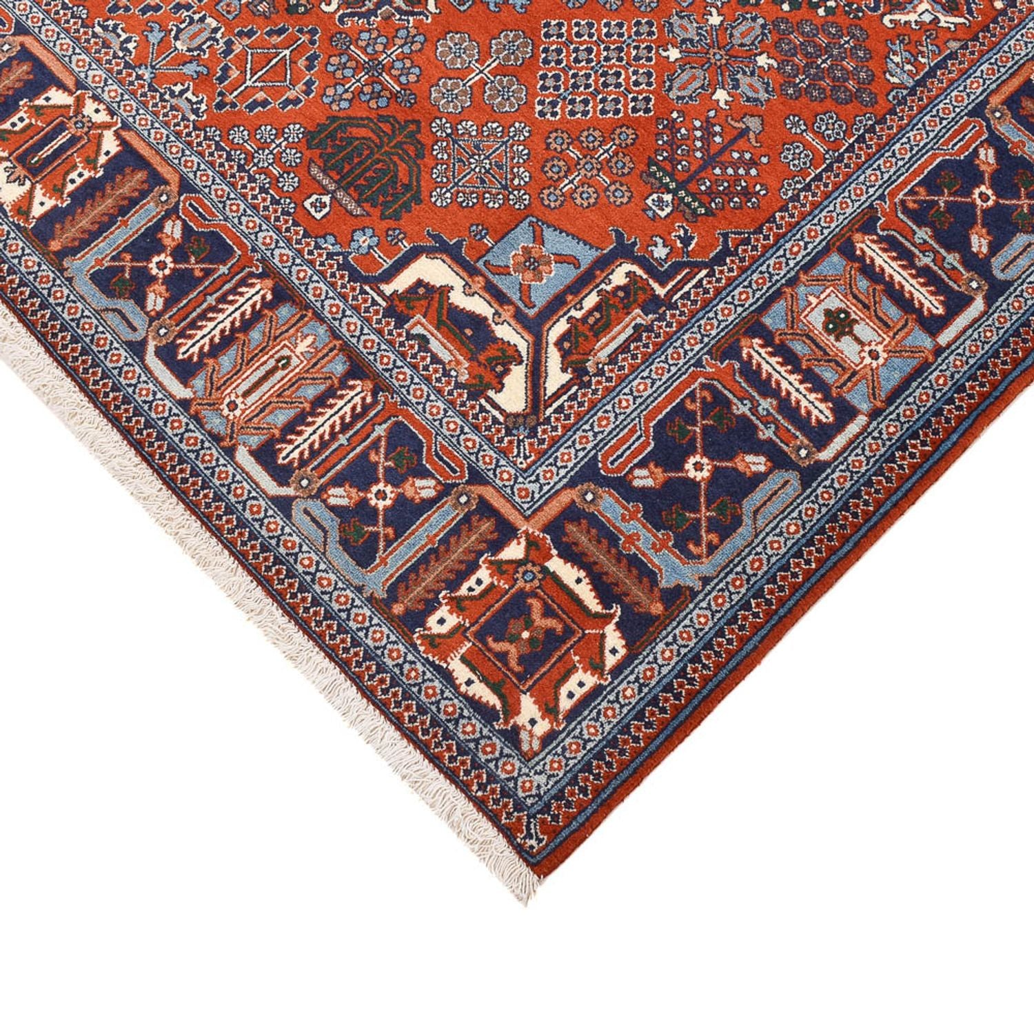 Persisk tæppe - Nomadisk - 255 x 170 cm - rød
