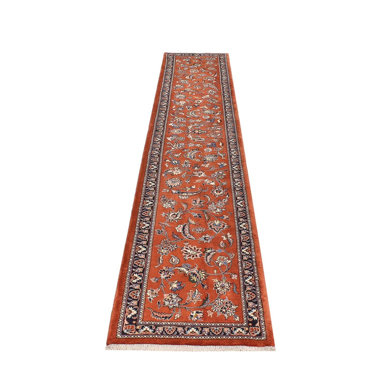 Løber Persisk tæppe - Classic - 393 x 70 cm - orange