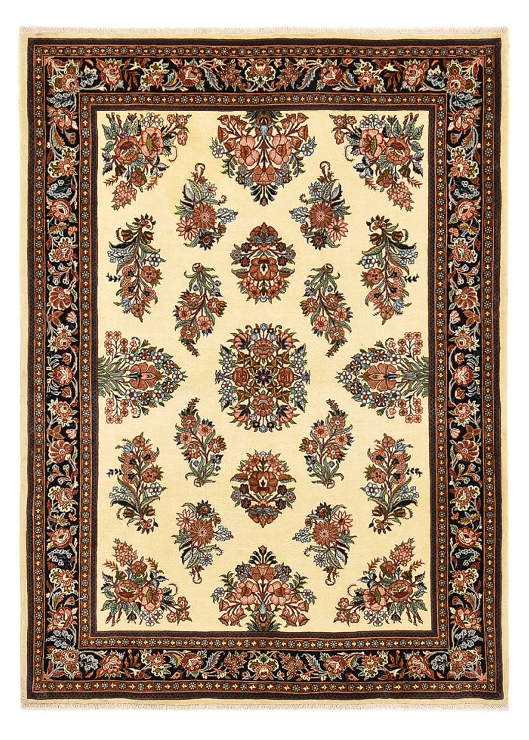 Persisk tæppe - Classic - 242 x 179 cm - creme