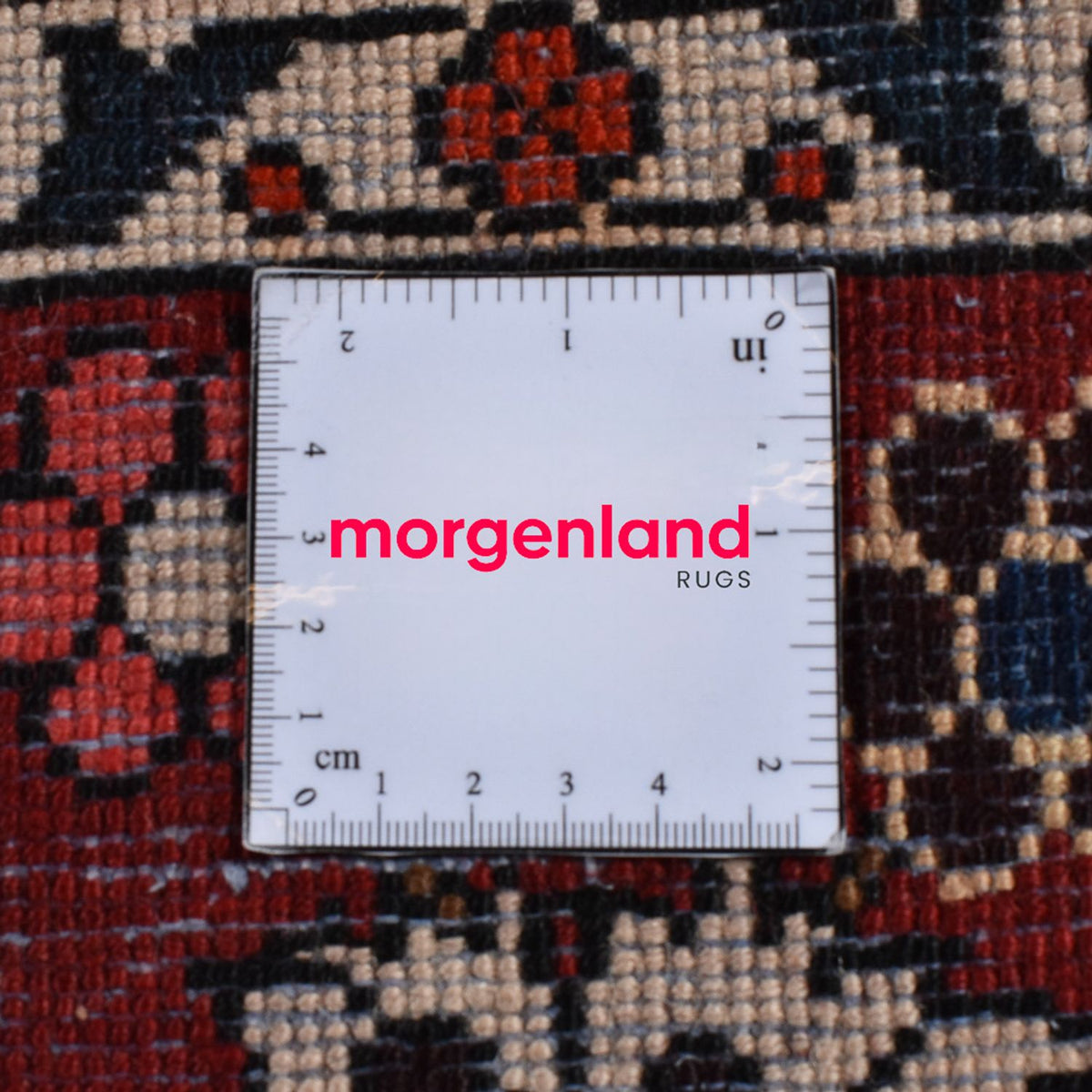 Persisk tæppe - Nomadisk - 320 x 207 cm - vin rød