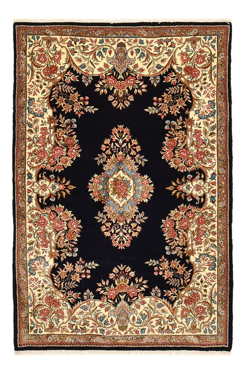 Persisk tæppe - Royal - 181 x 122 cm - mørkeblå