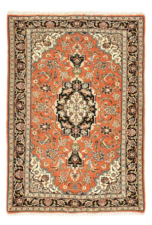 Persisk tæppe - Keshan - 110 x 77 cm - orange