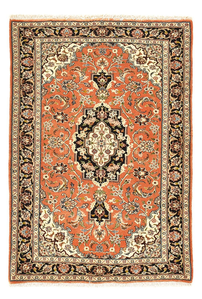 Persisk tæppe - Keshan - 110 x 77 cm - orange
