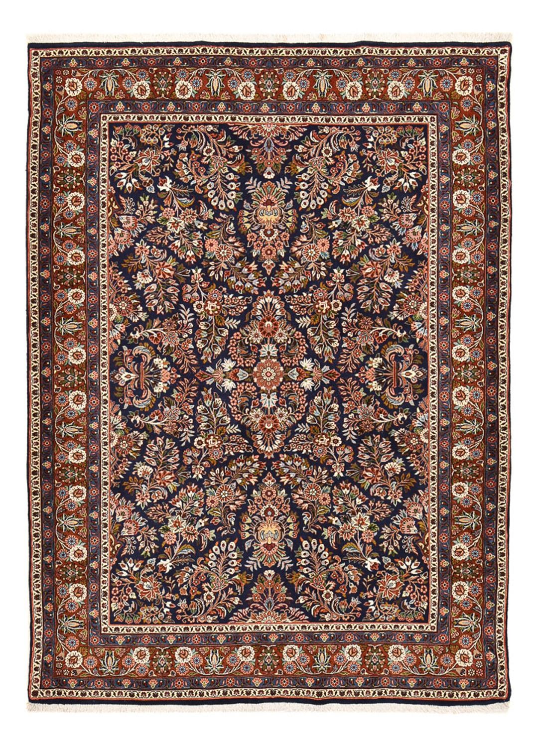 Persisk tæppe - Classic - 230 x 165 cm - mørkeblå
