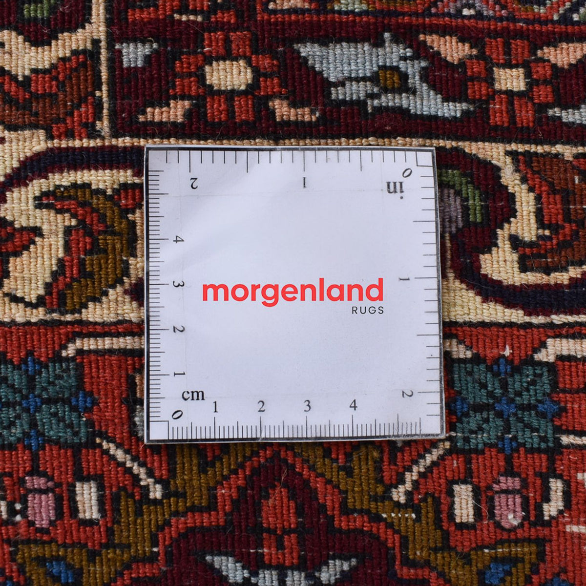 Persisk tæppe - Bijar - 342 x 263 cm - rust