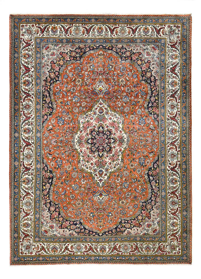 Persisk tæppe - Nomadisk - 357 x 250 cm - lysrød