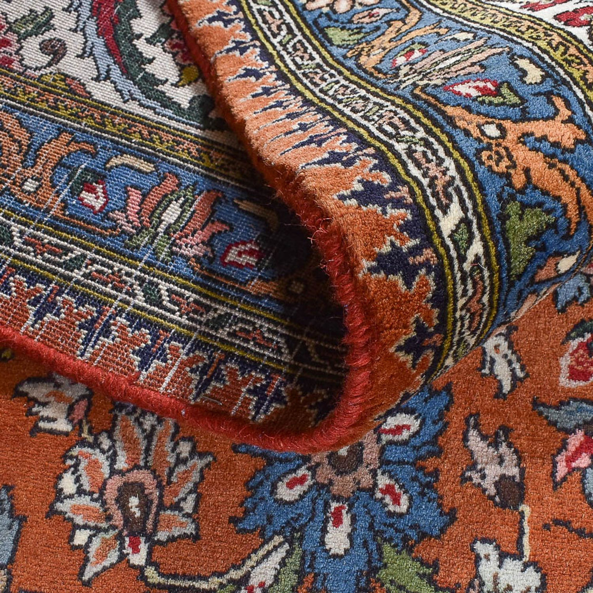 Persisk tæppe - Nomadisk - 357 x 250 cm - lysrød