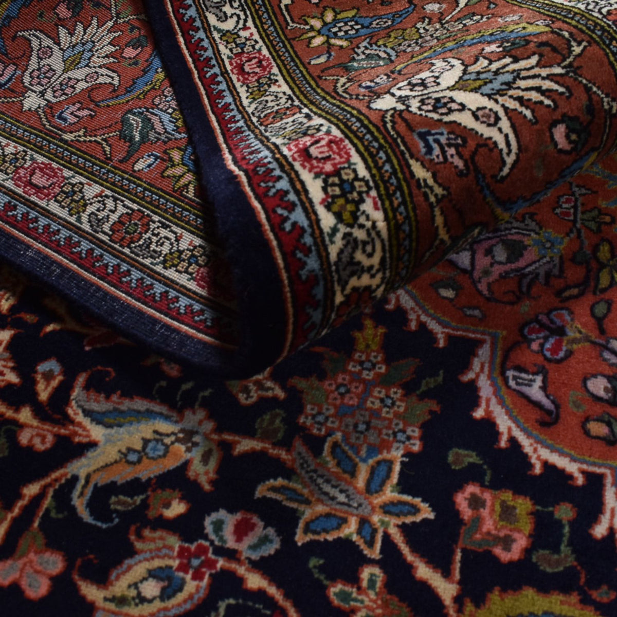 Persisk tæppe - Nomadisk - 289 x 205 cm - brun