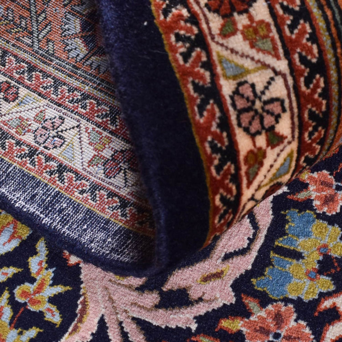 Persisk tæppe - Nomadisk - 200 x 138 cm - flerfarvet