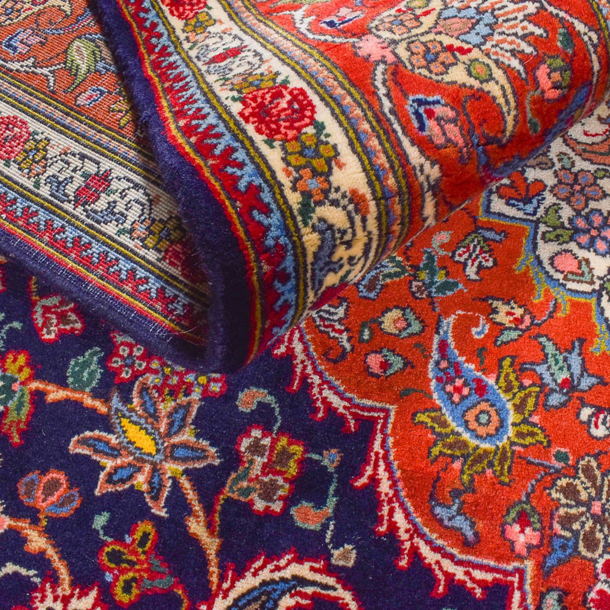 Persisk tæppe - Nomadisk - 302 x 202 cm - lilla