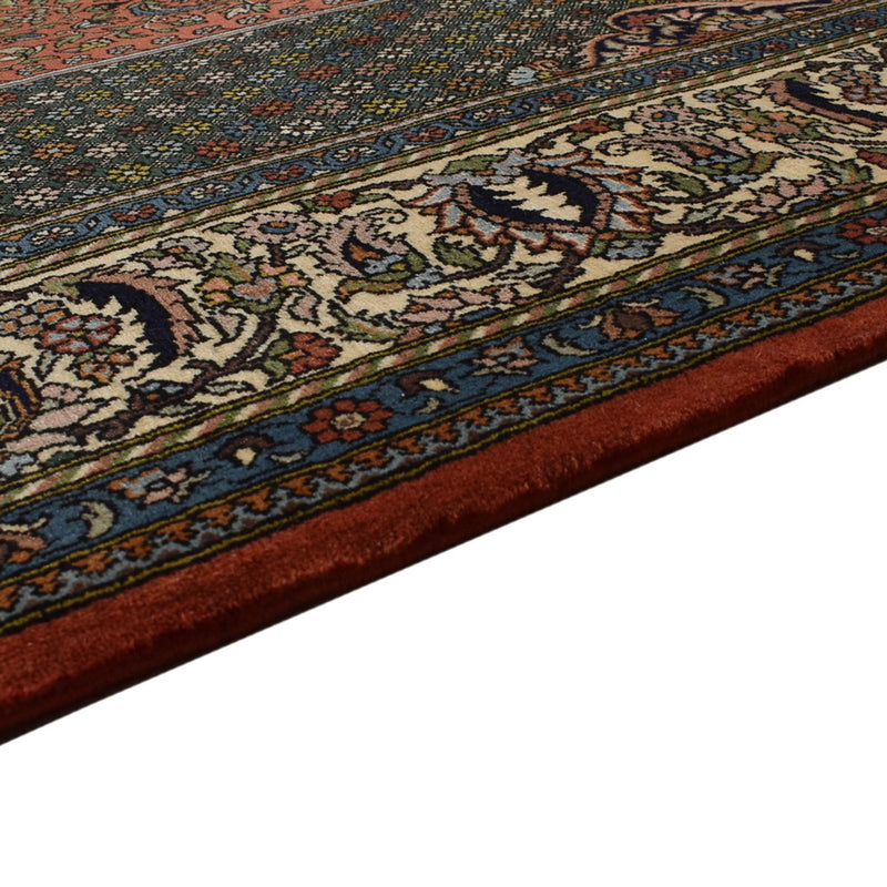 Persisk tæppe - Nomadisk - 300 x 208 cm - mørkegrøn