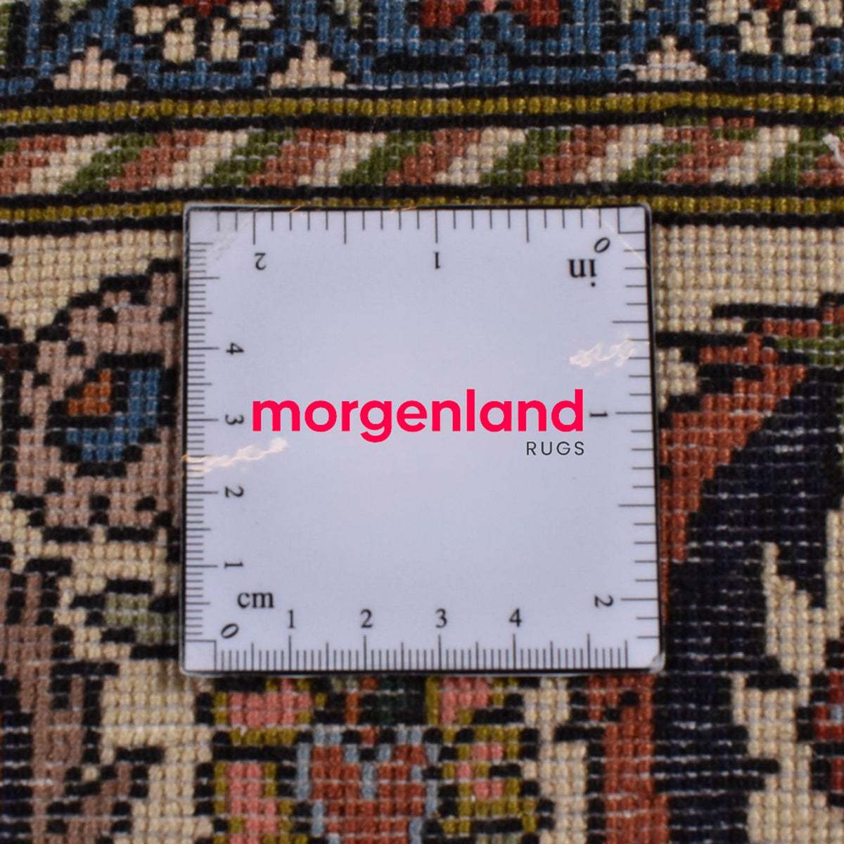 Persisk tæppe - Nomadisk - 300 x 208 cm - mørkegrøn