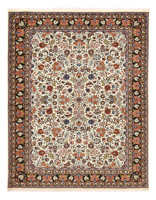 Persisk tæppe - Bijar - 233 x 178 cm - lys beige