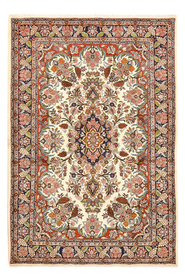 Persisk tæppe - Bijar - 204 x 138 cm - lys beige