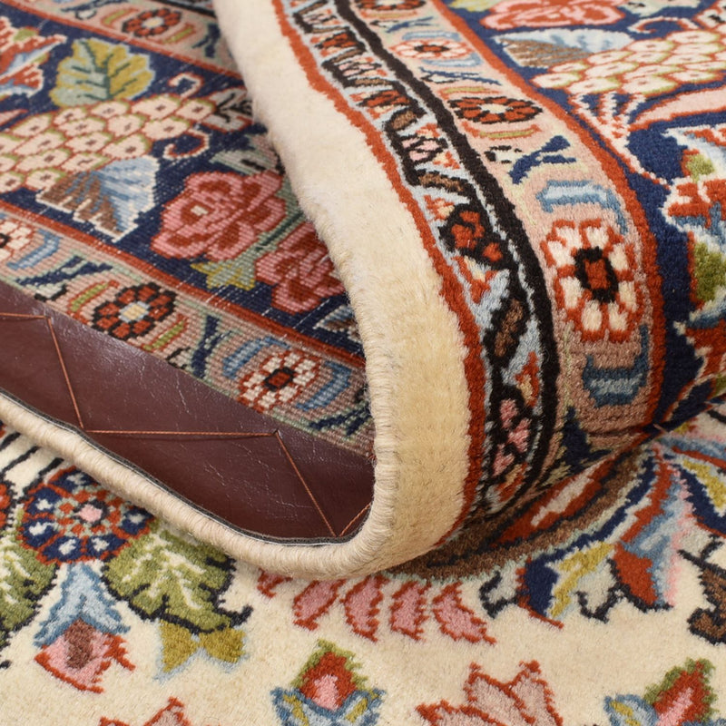 Persisk tæppe - Bijar - 204 x 138 cm - lys beige
