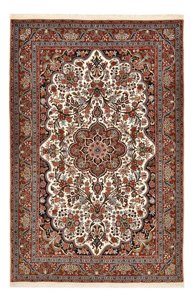 Persisk tæppe - Bijar - 210 x 135 cm - creme
