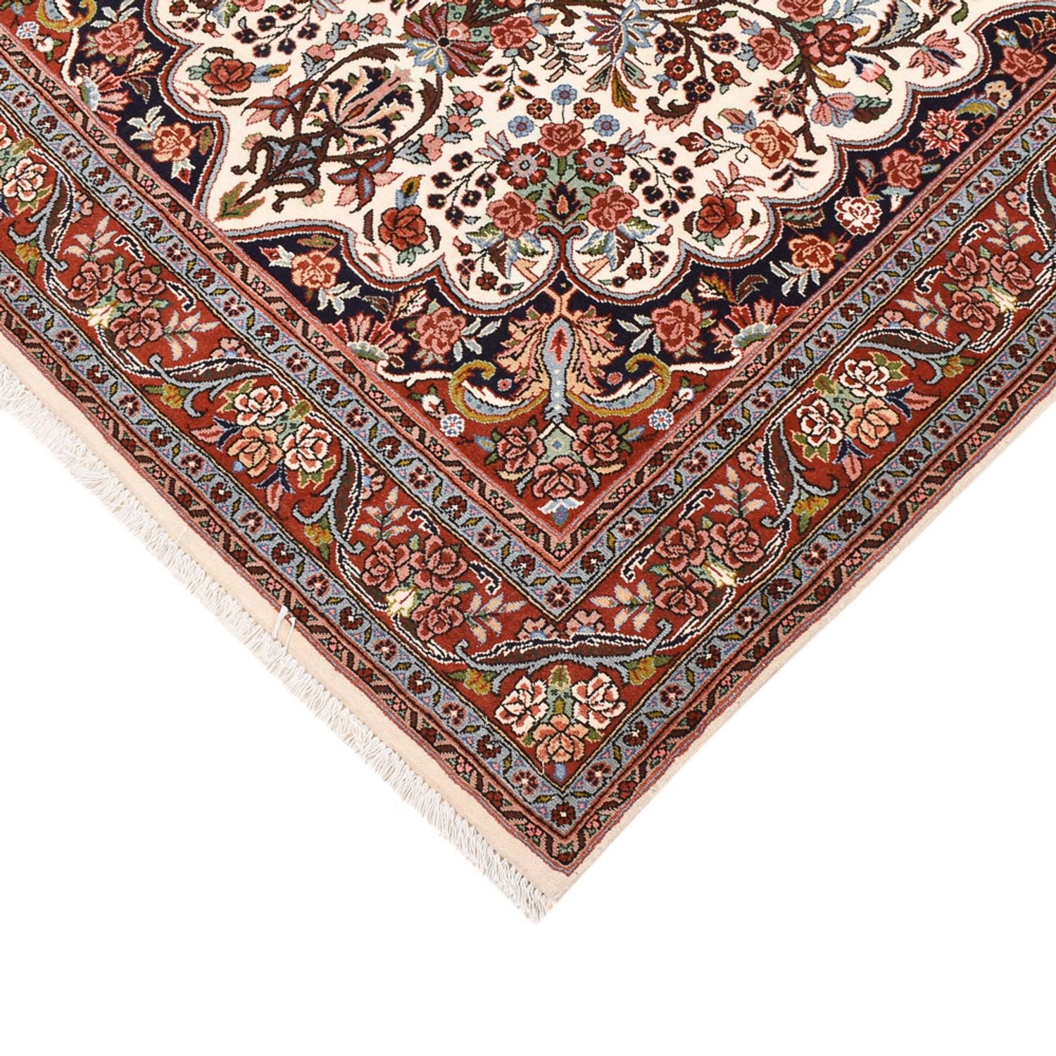 Persisk tæppe - Bijar - 210 x 135 cm - creme