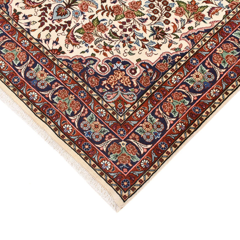 Persisk tæppe - Bijar - 211 x 135 cm - creme