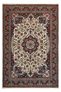 Persisk tæppe - Bijar - 298 x 203 cm - lys beige