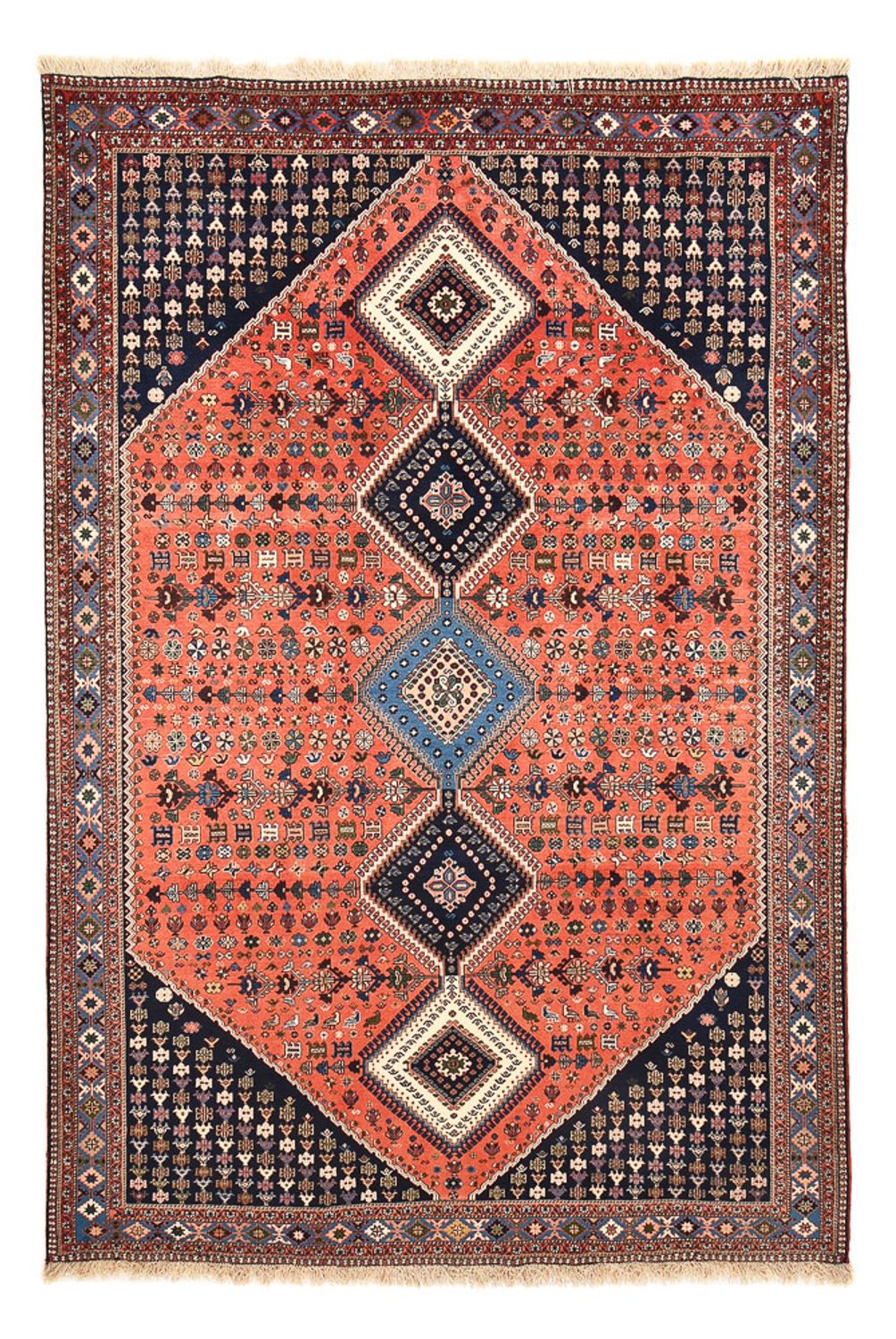Persisk tæppe - Nomadisk - 291 x 202 cm - orange
