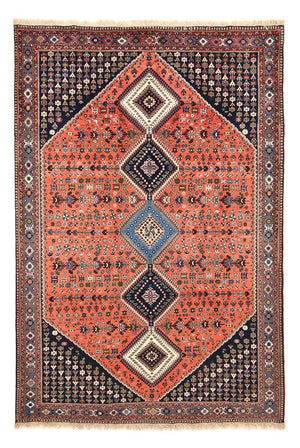Persisk tæppe - Nomadisk - 291 x 202 cm - orange