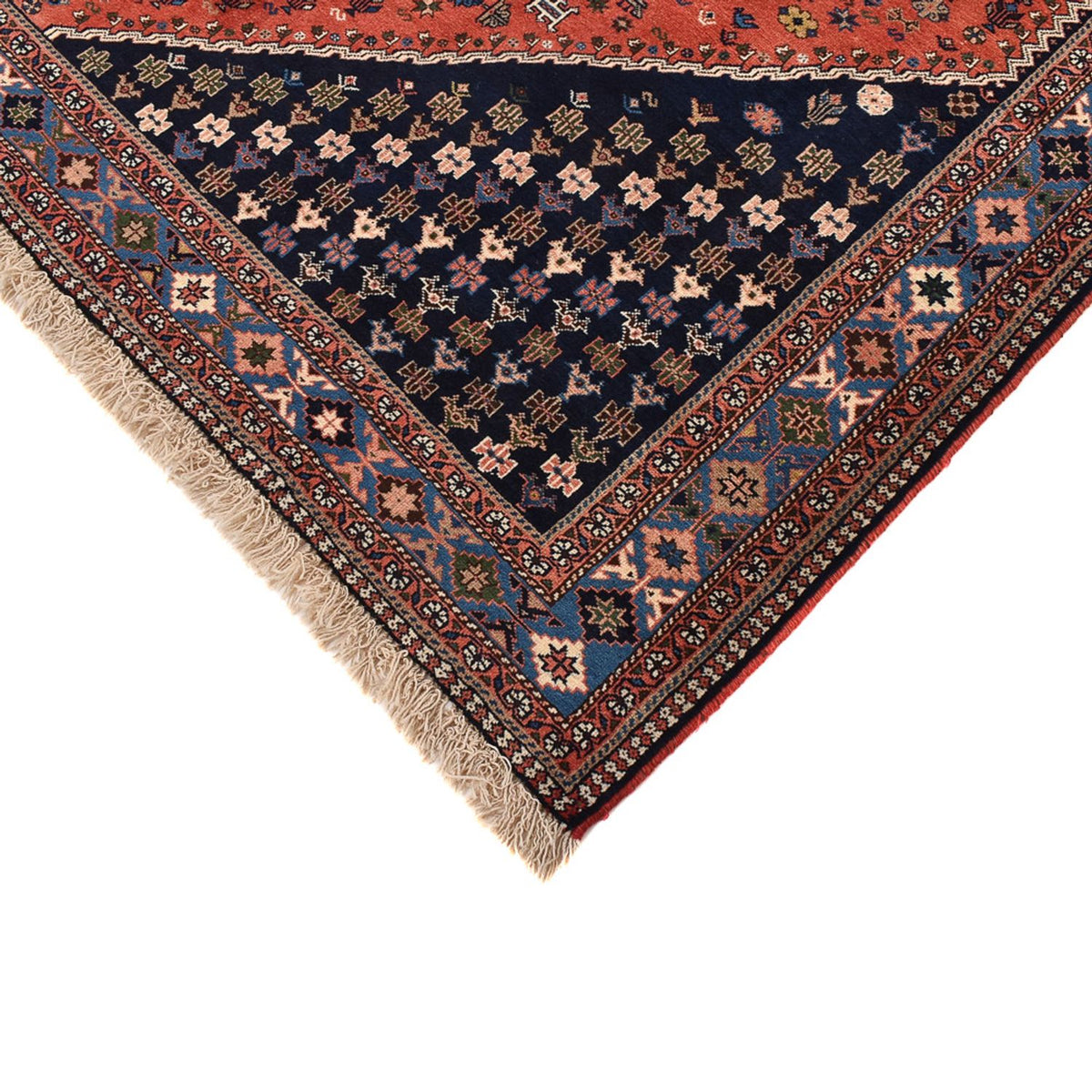 Persisk tæppe - Nomadisk - 291 x 202 cm - orange