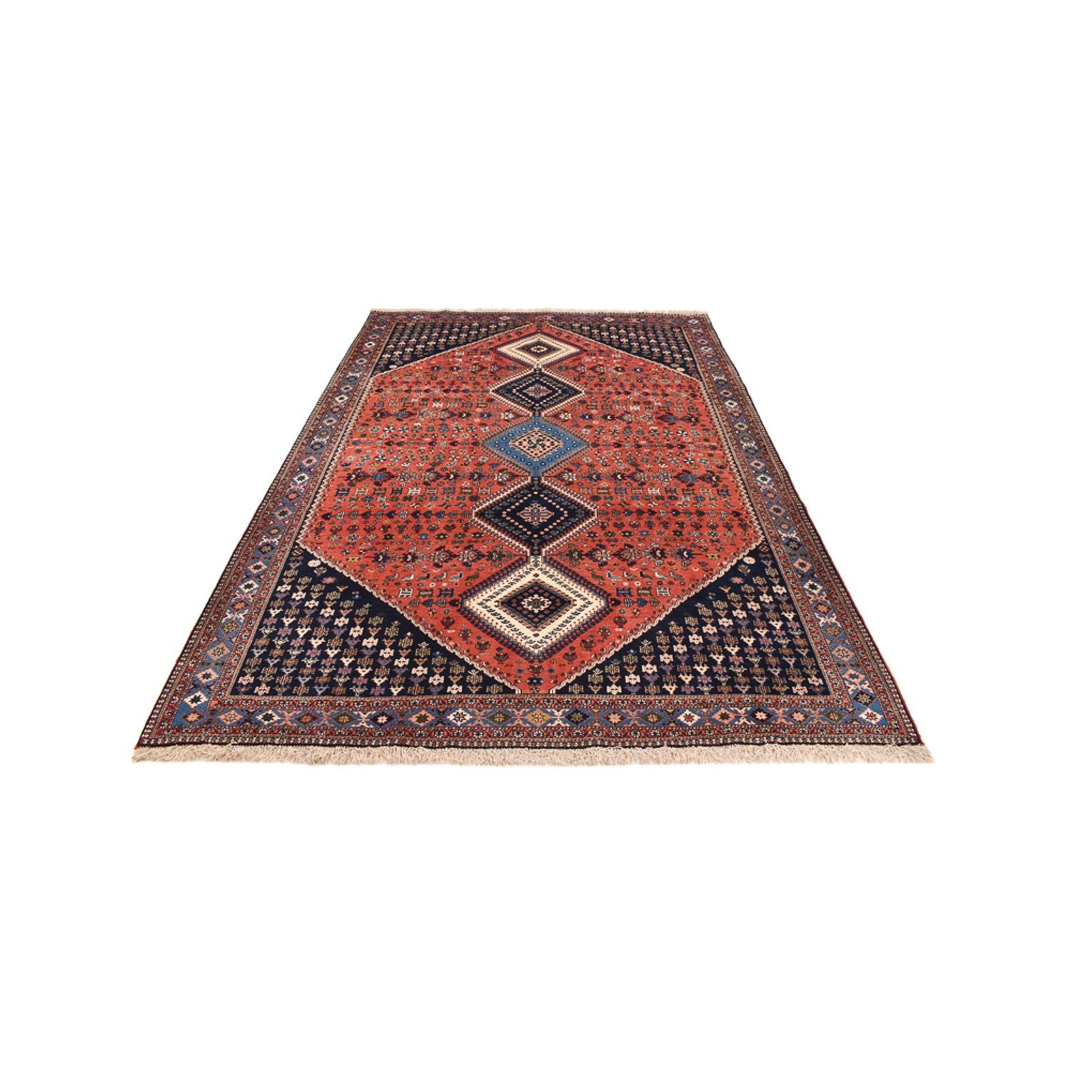 Persisk tæppe - Nomadisk - 291 x 202 cm - orange