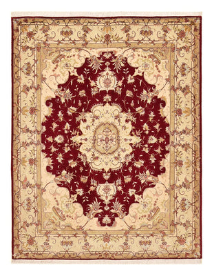 Persisk tæppe - Tabriz - Royal - 191 x 148 cm - rød