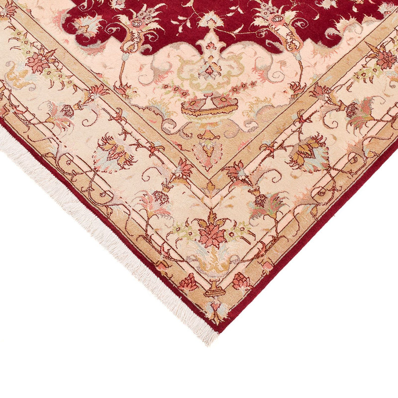 Persisk tæppe - Tabriz - Royal - 191 x 148 cm - rød