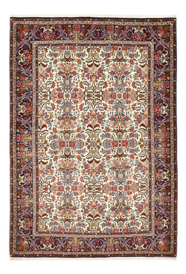 Persisk tæppe - Bijar - 205 x 148 cm - creme
