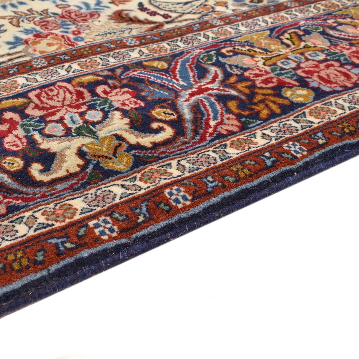 Persisk tæppe - Bijar - 205 x 148 cm - creme