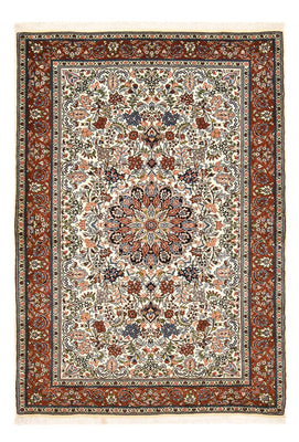 Persisk tæppe - Bijar - 205 x 139 cm - creme