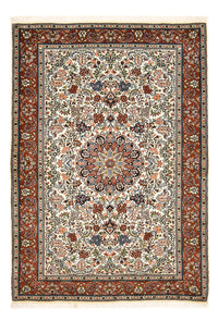 Persisk tæppe - Bijar - 205 x 139 cm - creme