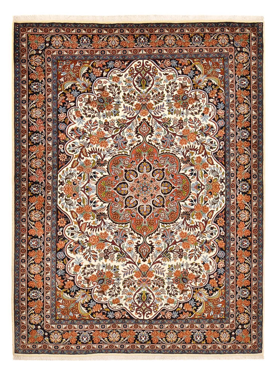 Persisk tæppe - Bijar - 248 x 179 cm - beige