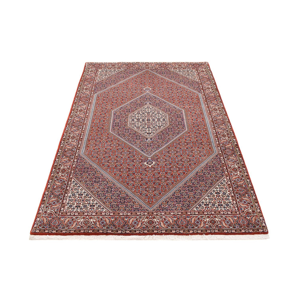 Persisk tæppe - Bijar - 235 x 138 cm - rust