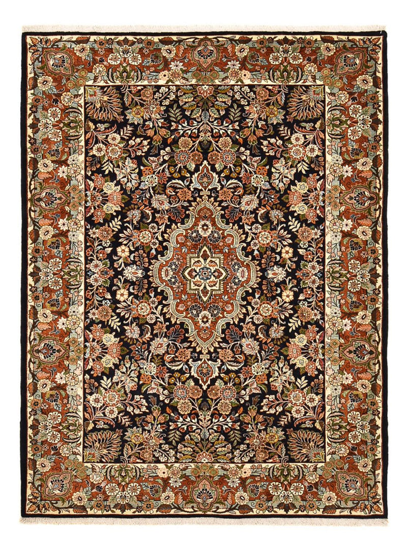 Persisk tæppe - Bijar - 242 x 179 cm - flerfarvet