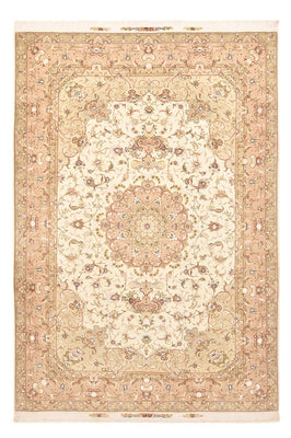 Persisk tæppe - Tabriz - Royal - 298 x 203 cm - lys beige