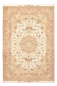 Persisk tæppe - Tabriz - Royal - 298 x 203 cm - lys beige