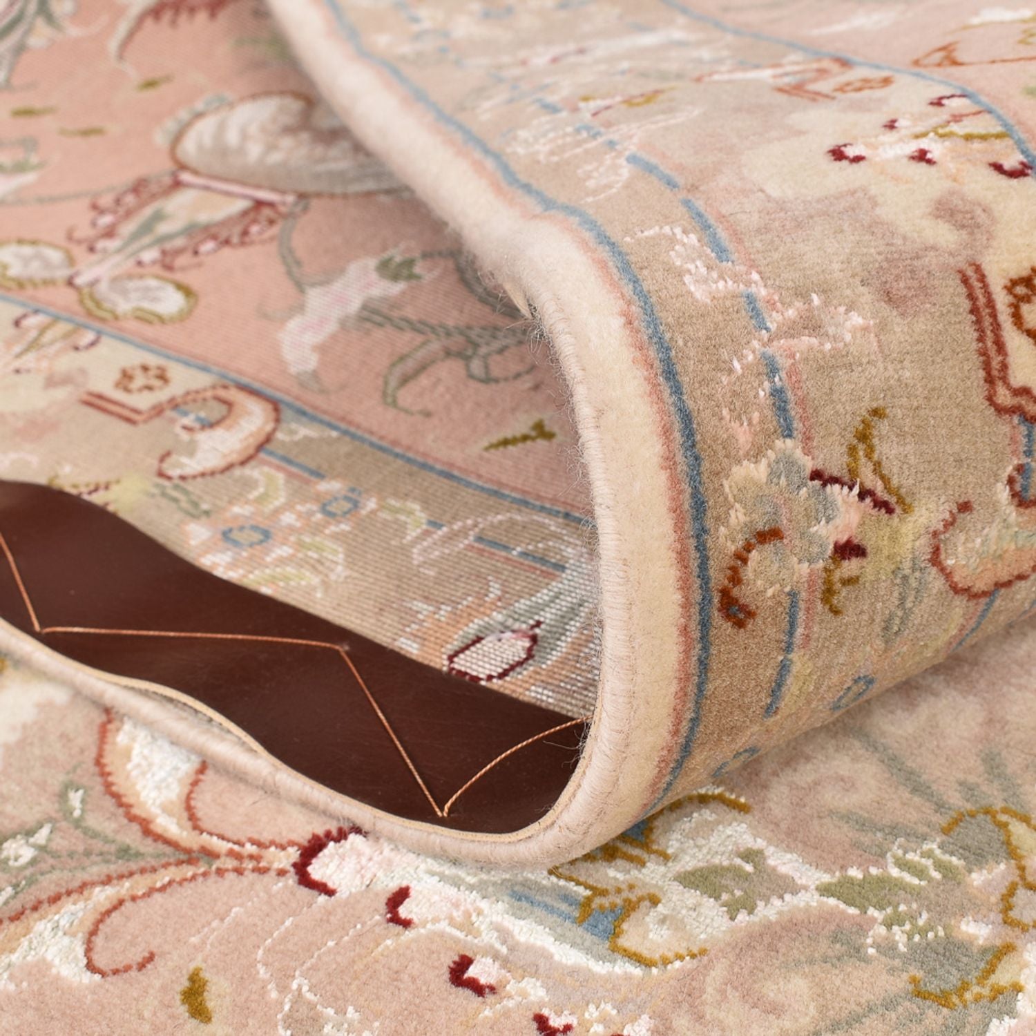 Persisk tæppe - Tabriz - Royal - 298 x 203 cm - lys beige