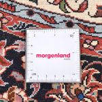 Persisk tæppe - Bijar rundt  - 150 x 150 cm - rød