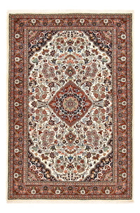 Persisk tæppe - Bijar - 209 x 139 cm - creme
