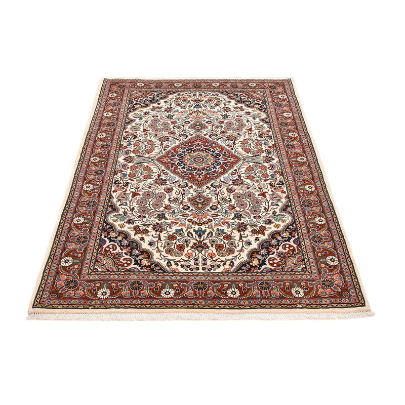 Persisk tæppe - Bijar - 209 x 139 cm - creme