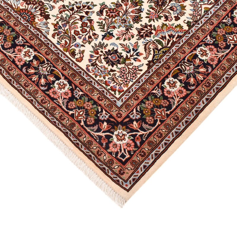 Persisk tæppe - Bijar - 206 x 146 cm - creme