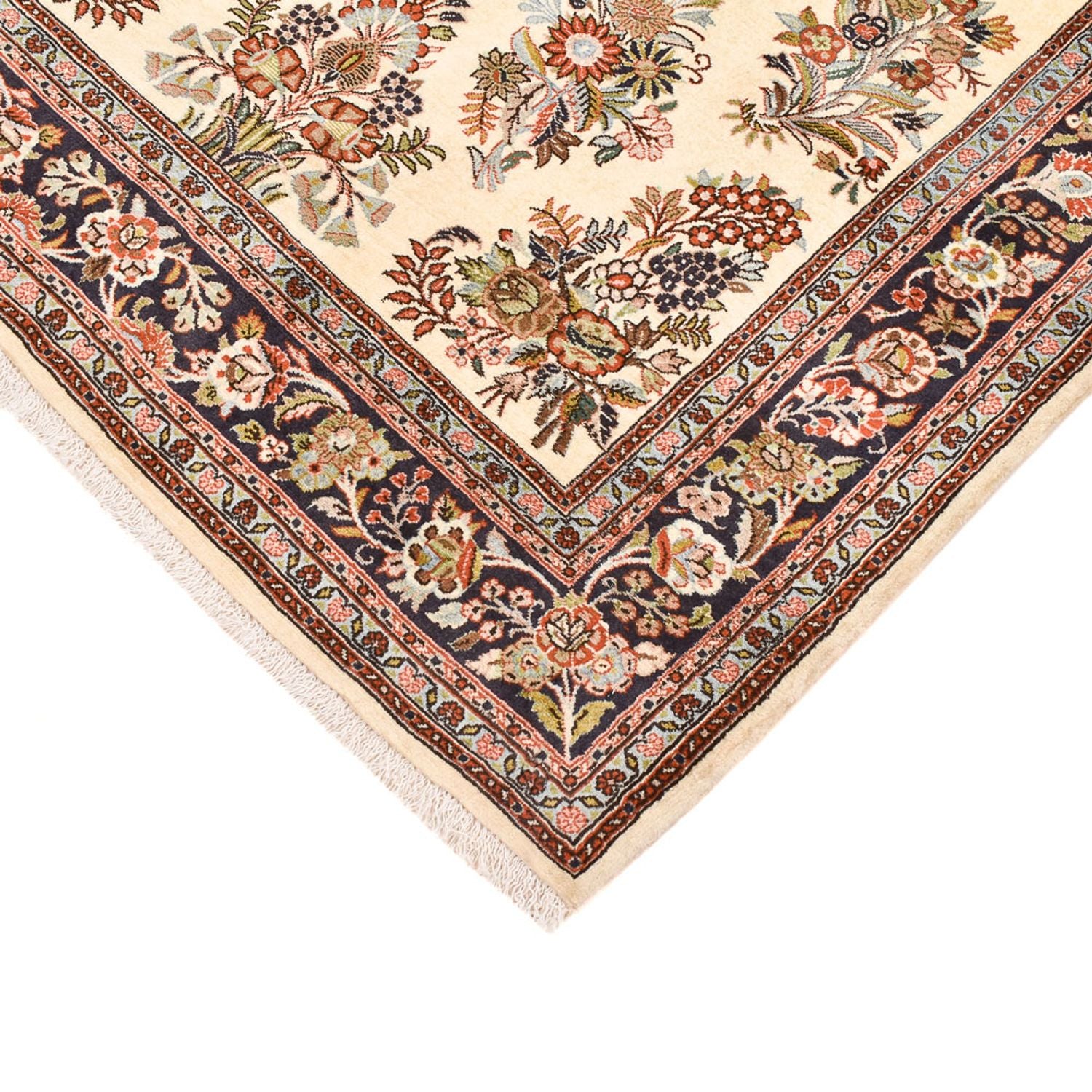 Persisk tæppe - Bijar - 212 x 140 cm - beige